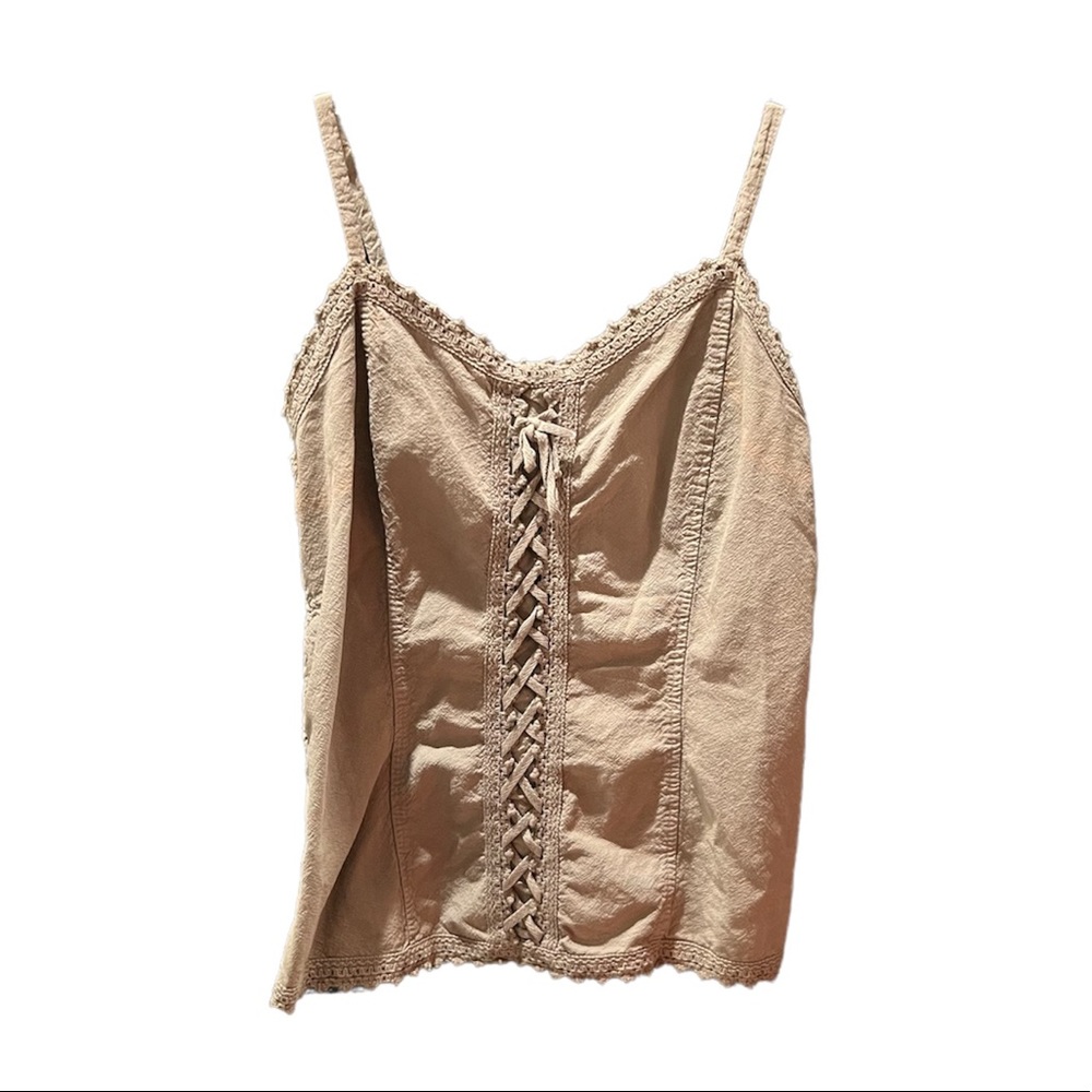 Lace Up Corset Top